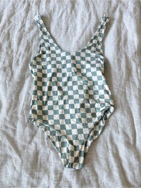 Mai Checkered One-Piece Swimsuit